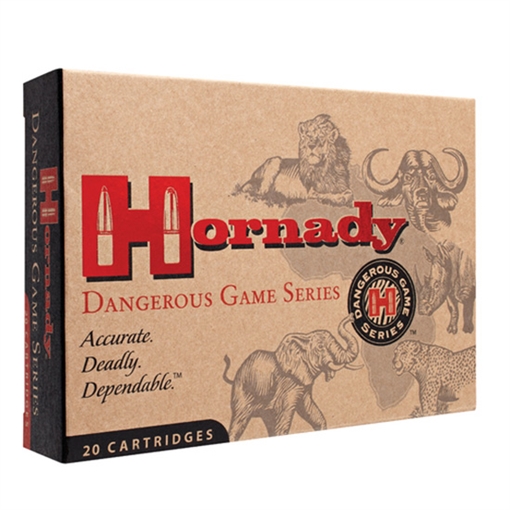 Hornady Dangerous Game Series Rifle Ammunition .416 Ruger 400 gr DGS 2415 fps - 20/box 82666