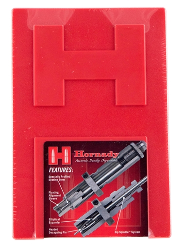 Hornady Custom Grade Series III 2 Die Set for 6.5 PRC Includes Sizing Seater 546281