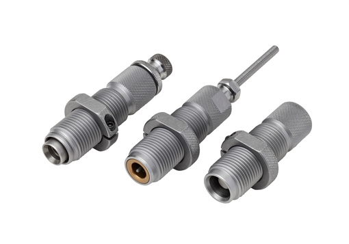 Hornady Custom Grade Series II 3 Die Set for 9x21mm IMI Includes Sizer Seater Expander Taper Crimp 546516