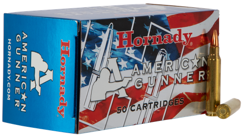 Hornady American Gunner 7.62x39mm 123gr, Hollow Point Match, 50rd/Box