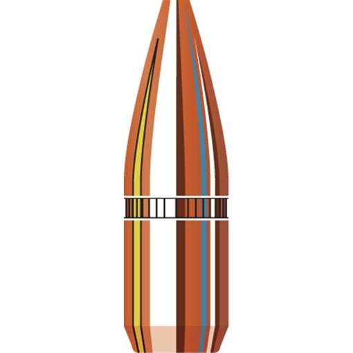 Hornady Full Metal Jacket Bullets .22 cal .224" 62 gr FMJ 100/Bag 22760BAG