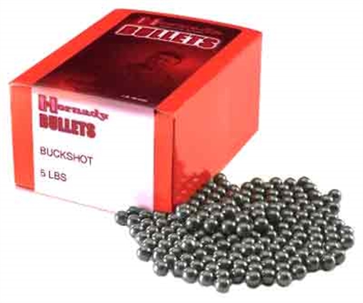 HORNADY LEAD #4 BUCKSHOT 5LB. BOX 6BX/CS 6414
