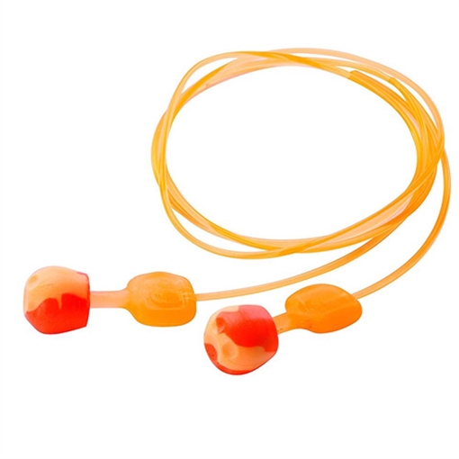 Howard Leight TrustFit Pod Earplugs Foam 28 dB Behind The Neck Orange Adult 3 Pair R02237