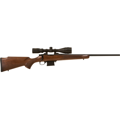 Howa Howa M1100 Walnut Hunter GamePro Rifle 22 LR 18 in. Walnut w/ Scope HWH22LRGP