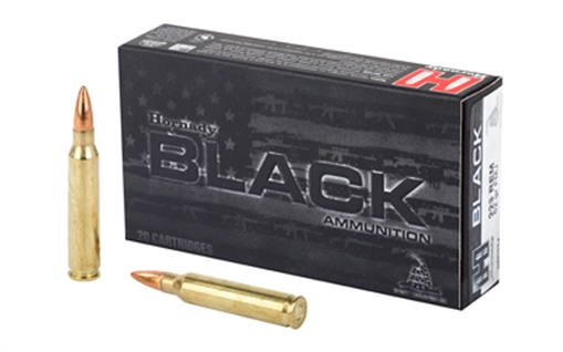 Hornady Black 223Rem 62gr Full Metal Jacket 20 Per Box/10 Case 80234