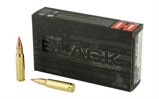 Hornady Hornady Black Rifle Ammo 6.8mm Rem. SPC 110 gr. V-Max Black 20 rd. 83464