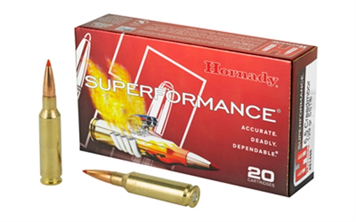 Hornady Superformance 6.5Creedmoor 129gr Super Shock Tip 20 Per Box/10 Case 81496