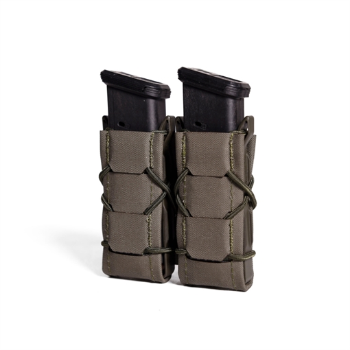 High Speed Gear TACO Gen 2 Double Pistol OD Green Nylon MOLLE Compatible w/ Pistol 24PT02OD