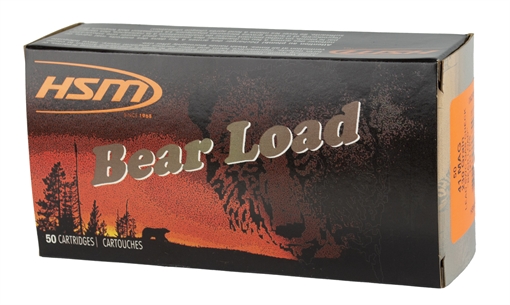 HSM Bear Load 41 Rem Mag 230 gr Semi Wadcutter 50 Per Box/ 10 Case 414N