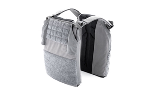 Haley Strategic Partners Thorax, Plate Bags, Large, Compatible with all HSP Chest Rigs and Placards, Accommodates .75" to 1.125" Thick Plates, Gray TPC-1-LG-GRY