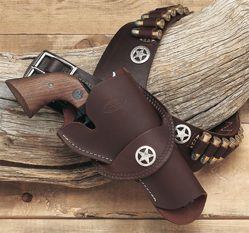 Hunter Leather 3 3/4" - 4 5/8" West Crossdraw Holster 1090C-40