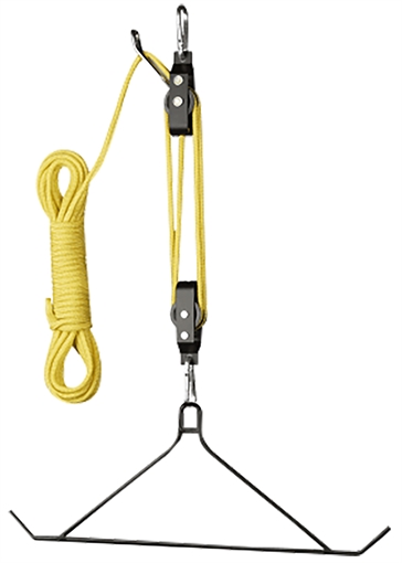 Hunters Specialties HS- 4:1 Lift System Black/Yellow 600 lbs Weight Capacity HS- 00645C
