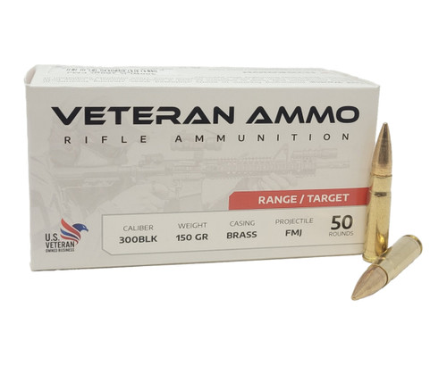 Hyperion Veteran 300 Blackout, 150gr, Full Metal Jacket, 50rd Box