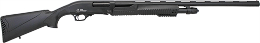 IVER JOHNSON PUMP 12GA. 3" 30"VR CT-5 BLACK SYNTHETIC PAS12BLK330