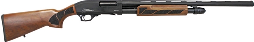 IVER JOHNSON PUMP 20GA. 3" 28"VR CT-5 BLACK WALNUT PAS20WOOD28