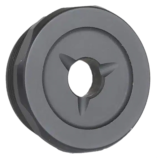 Jk Armament 155 Pro Flash Reducer End Cap 30 Cal 1.375"x24 Ti6AL4V Titanium Black JK155PROEC30