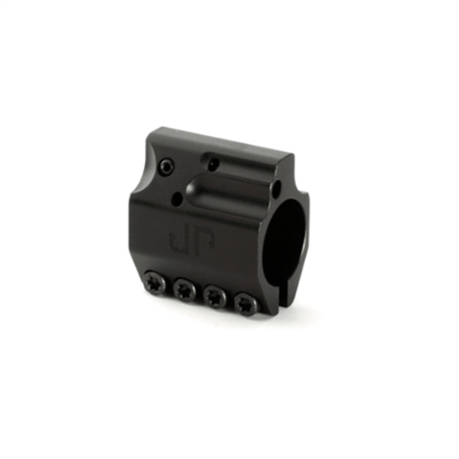 JP ENTERPRISES ADJ GAS BLOCK SS .750 BLK NO RAIL GS5B