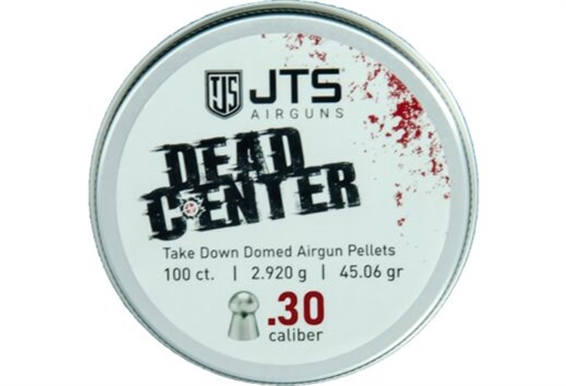 JTS PELLETS DEAD CENTER 30 DOMED 45.06 GR 100CT JAC128