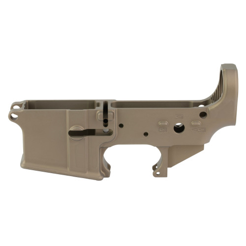 KAK Industry, KF-15, Stripped Lower Receiver, Semi-automatic, Anodized Finish, Flat Dark Earth