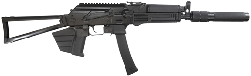 KALASHNIKOV USA KALI 9 RIA 9MM 18IN BBL IR BLK FXD STOCK FIN GRIP 10RD MAG FAUX SUPRESSOR KALI 9 KALI9