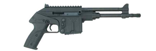 Kel-Tec PLR-16, Pistol, Semi-automatic, 223 Remington/556 NATO, 9.2" Barrel, Polymer, Black, Adjustable Sights, 10 Rounds, 1 Magazine PLR16BLK