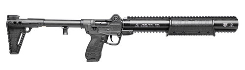 Kel-Tec Sub-2000 CQB Suppressed 9mm, 16.25" Barrel, Integrally Suppressed, GLOCK 19 Grips, Optics Ready, 17rd, Rotating Forend
