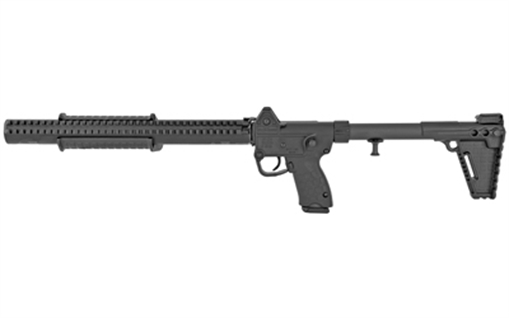 Kel-Tec Sub CQB, Semi-automatic, Suppressed Rifle, 16.25" Barrel, 9MM, Black, Polymer Grip, Integrally Suppressed, Accepts Smith & Wesson M&P Magazines SUB2K9CQBMPBBLK
