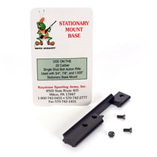 KEYSTONE CRICKETT STATIONARY SCOPE MOUNT BASE KIT FOR USE W/KSA054 SCOPE ( 100 PER CASE ) KSA031C