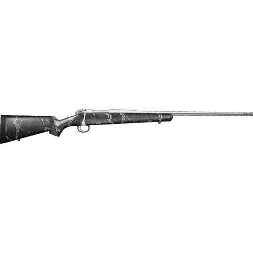 Kimber America Hunter, Pro Desolve, Bolt Action Rifle, 308 Winchester, 22" Barrel, Muzzle Brake, Matte Finish, Silver, Fiber Re-enforced Polymer Stock, Desolve BAK Pattern, 3 Rounds 3000880