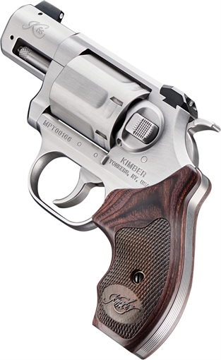 Kimber Mfg, Inc K6S *CA Compliant DA/SA 357 Mag 6 Shot 2" Brushed Stainless Steel Barrel & Cylinder, Brushed Stainless Stainless Steel Frame, Diamond Checkering Grip, Exposed Hammer 3400021CA