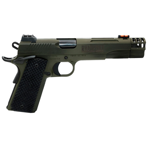 Kimber Rampart 10mm, 5" Barrel, Olive Drab Green Cerakote, Compensator, 8rd