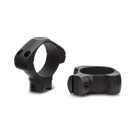 Konus 2-Piece Steel Riflescope Rings for Airguns & .22 Rails 1" Low - Black 7417