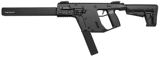 Kriss USA Vector CRB Gen2 45 ACP 30+1 16" Black Chrome Moly Barrel, Black Polymer Receiver, Black Synthetic 6 Position Collapsible Stock, Black Polymer Grip, Glock Compatible KV45CBL20