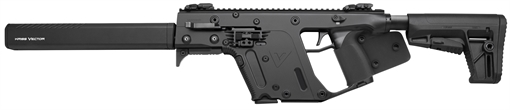 KRISS USA, Inc VECTOR CRB, Gen II, Semi-automatic, Carbine, 10MM, 16" Barrel, Black Finish, KRISS Stock, Back-Up Front & Rear Sight, M4 Stock, 1 Mag, Threaded, 10Rd, Flip Up Front and Rear, California Compliant KV10-CBL22 KV10CBL22