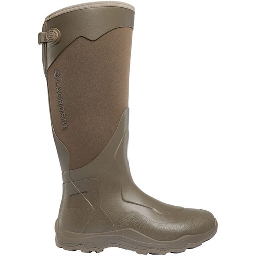 LACROSSE ALPHA AGILITY 17" RBR BOOT BRN 302446-