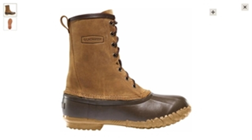 LACROSSE UPLANDER II 10" LACE BOOT BRN 273122-