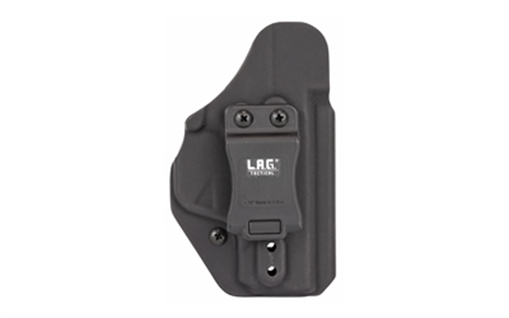L.A.G. Tactical, Inc. Liberator MK II, Holster, Ambidextrous, Fits S&W M&P Shield 9/40 3.1" Barrel, Kydex, Black Finish 70300
