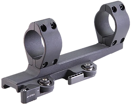 Larue Tactical Cantilever QD Scope Mount Black 30mm Tube Medium Rings 20 MOA LT7453020