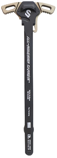 Lead & Steel Llc LS-CHODE-GRY Charging Handle AR-15/M16 Gray Type 3 Hard Anodize 7075-T6 Aluminum LSCHODEGRY