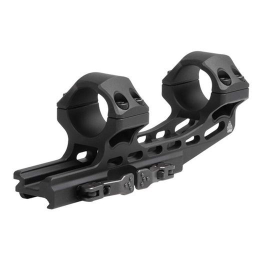 Leapers 1-Piece UTG ACCU-SYNC QR Cantilever Mount 1" High w 50mm Offset - Matte Black AIR12250Q