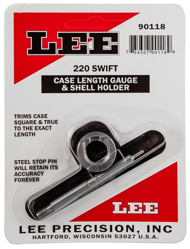 Lee Precision Case Length Gauge 220 Swift Steel 90118