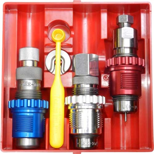 LEE CARBIDE 3-DIE SET & BREECH LOCK BUSHINGS 45 LONG COLT 91884