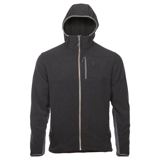 Leupold Make Ready Full Zip Hooded Fleece Iron Gray XL 182309