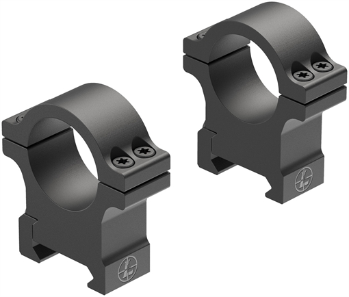 LEUPOLD OPEN RANGE ALUMINUM RIMFIRE RINGS FITS 11MM OR 3.375 IN DOVETAIL RAIL 30MM HIGH MATTE 184803