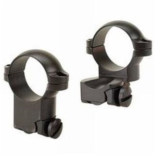 Leupold 2-Piece Extension Ringmounts - Ruger M77 1" High Matte Black 0303175 52301