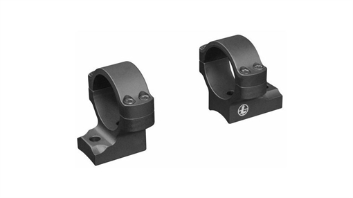 Leupold BackCountry Black 7075 T-6 Aluminum 30mm Tube High Fits Savage 10/110 Round Receiver 177141