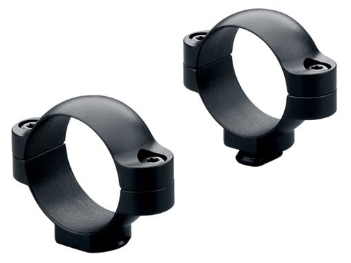 Leupold 2-Piece STD Windage Adjustable Steel Rings 1" Medium Silver 49902