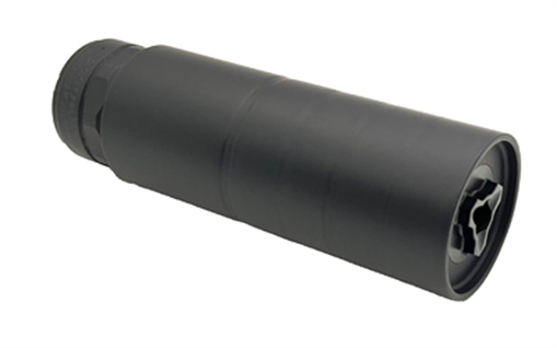 Liberty Precision Machine Anthem-K2, Suppressor, 30 Caliber, Rearden Atlas QD Mount, 6" Long, 13.4 OZ with Mount, 1.74" Diameter, Cerakote Finish, Black LPM-10014