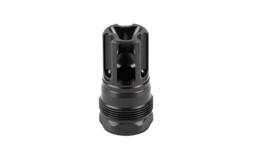 Liberty Precision Machine Eclipse, Flash Hider, 30 Caliber, 1/2X28 Thread Pitch, Compatible with .900"-24 Mounts, Nitride Finish, Black LPM-2001
