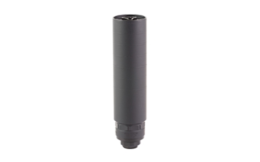 Liberty Precision Machine Torch, Suppressor, 556NATO, Rearden Atlas QD Mount, HUB Mount Compatible, 6.2" Long, 1.75" Diameter, Cerakote Finish, Black LPM-10010